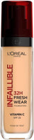 L'Oréal Paris Fondotinta Liquido Infaillible 32H, Coprente a Lunga Tenuta Con Protezione Solare SPF25, Formula Waterproof E Idratante, Tonalità: 235 Cool Rosé