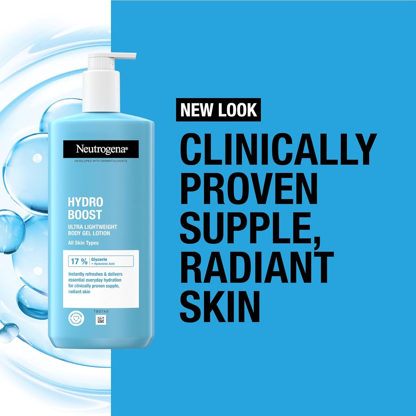 Hydro Boost Gel Cream for Body - 400 ml (Single Pack)